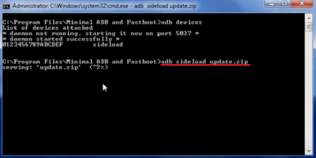 Flash ASUS Via ADB FastBoot