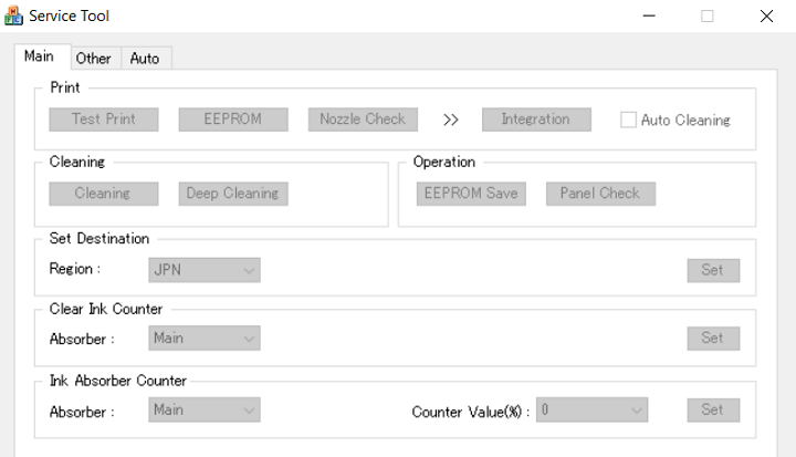 Download Resetter Service Tool Canon V3400