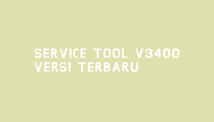 Service tool v3400