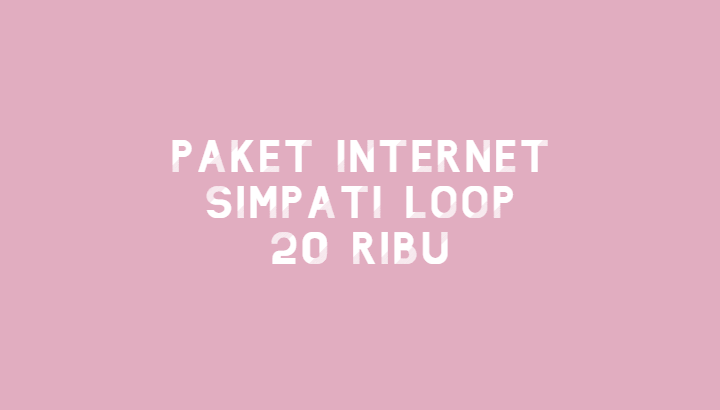 Cara Daftar Paket Internet Kartu As 20 Ribu