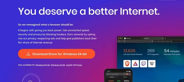 Aplikasi Brave Browser Anti Blok 2020