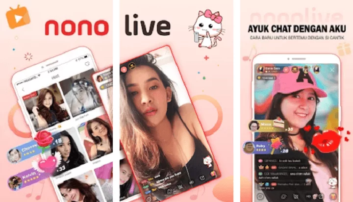 NONO Live APK Streaming Bebas No Banned dan Sensor
