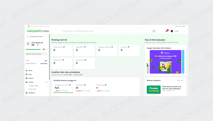 Cara Hapus Akun Toko di Tokopedia