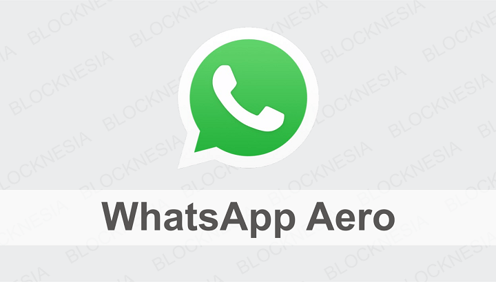 Aplikasi WHatsApp Aero