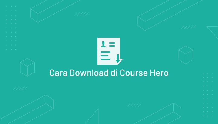 Cara Download Fil di Course Hero