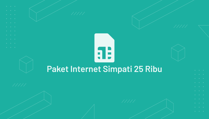 paket Internet Simpati Bulanan 25000