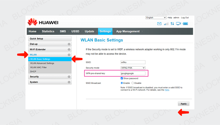 Tips Mengubah Kata Sandi WIFI Oxygen