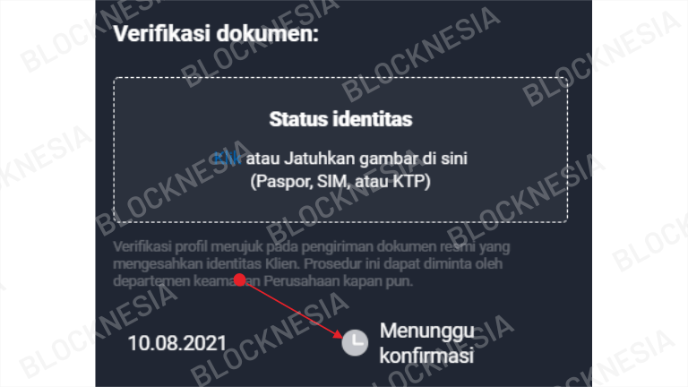 Menunggu Akun Quotex Terverifikasi