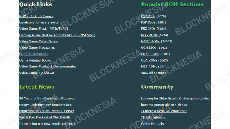 Cara Download Game PS2 di Emuparadise