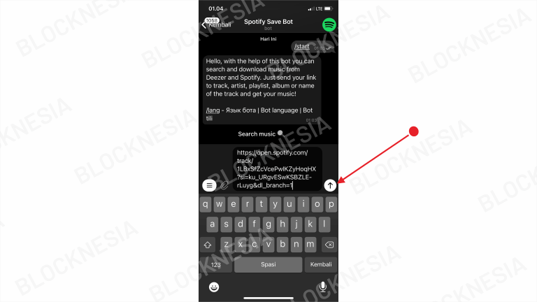 Download Lagu MP3 Spotify dari Telegram